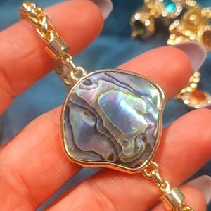 Connie Craig Carroll abalone bracelet.
